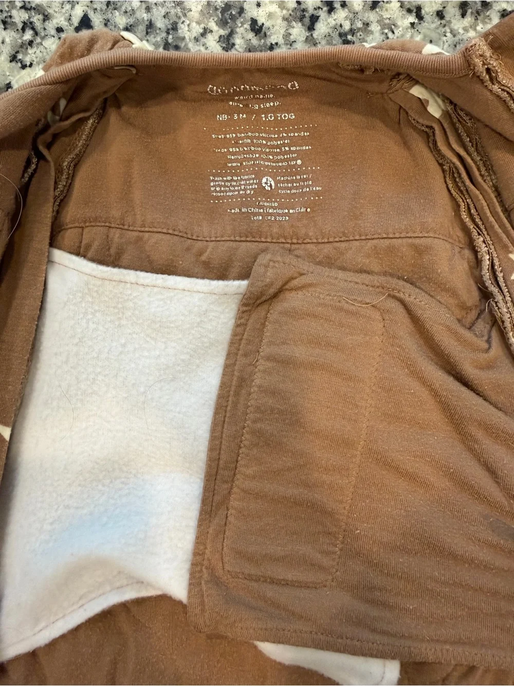 Gunamuna Swaddle Sleepsack. 1.0 tog.